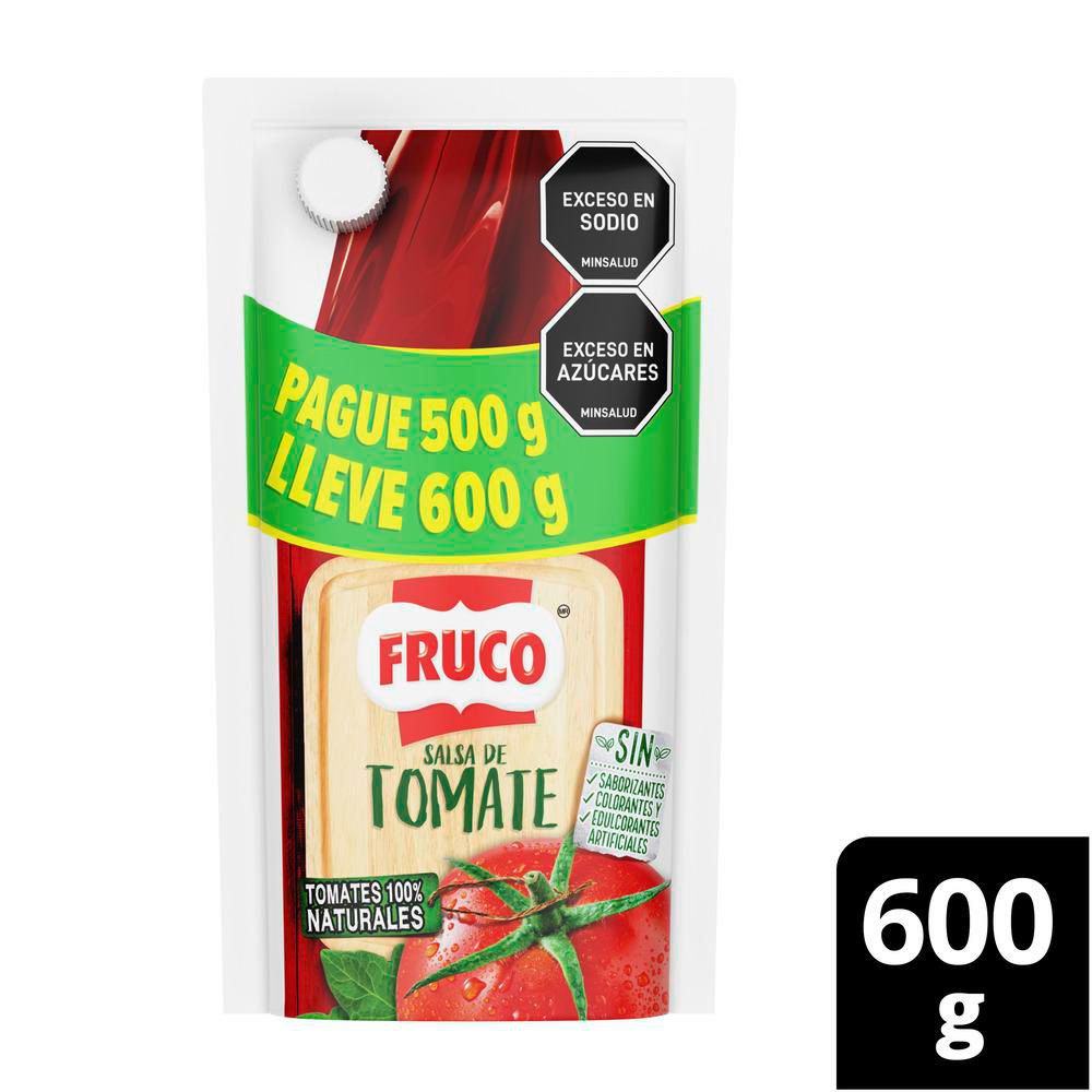 Salsa de tomate FRUCO doypack 500 Gr (500  gr) img #1