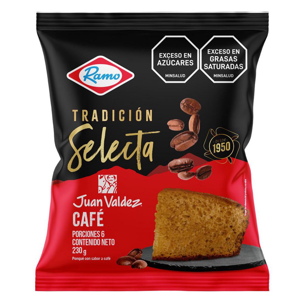 Ponqué RAMO Café Tradición Selecta (230  gr) img #2