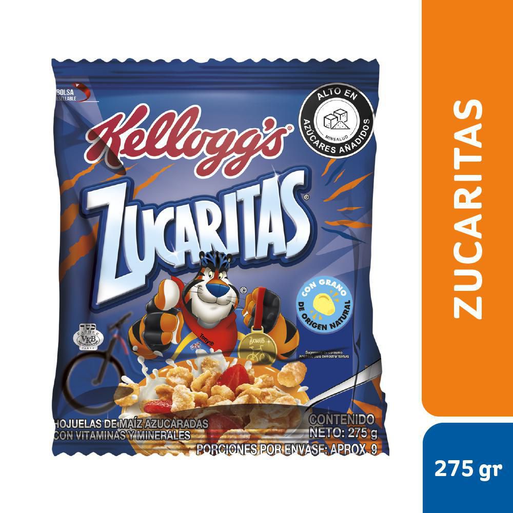 Cereal ZUCARITAS hojuelas de maíz azucaradas (275  gr) img #1