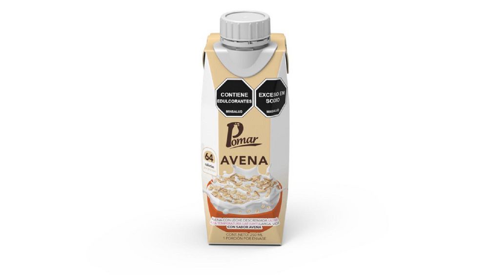 Avena EL POMAR con leche descremada (250  ml) img #1