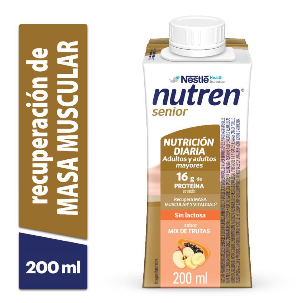 Complemento nutricional NESTLÉ HEALTH SCIENCE NUTREN senior mix de frutas líquido (200  ml) img #1