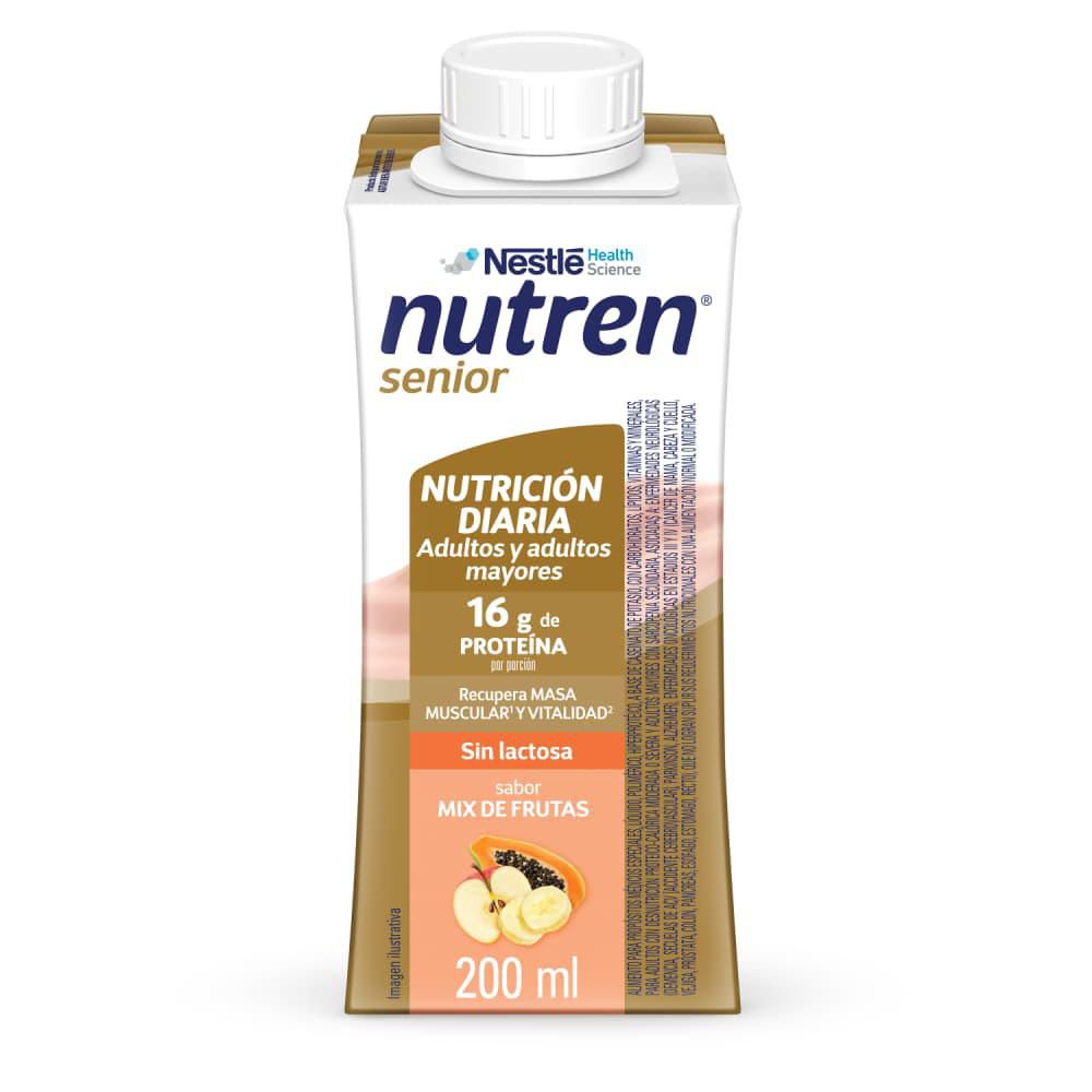 Complemento nutricional NESTLÉ HEALTH SCIENCE NUTREN senior mix de frutas líquido (200  ml) img #2