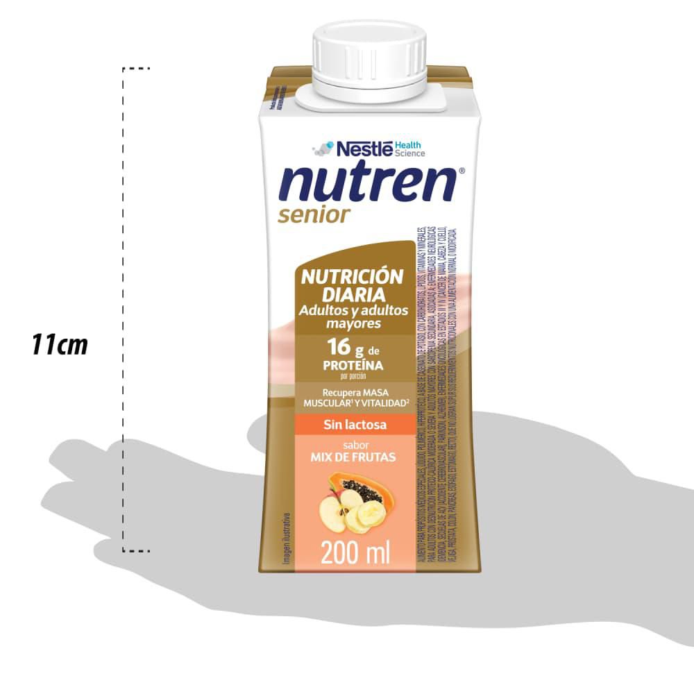 Complemento nutricional NESTLÉ HEALTH SCIENCE NUTREN senior mix de frutas líquido (200  ml) img #5