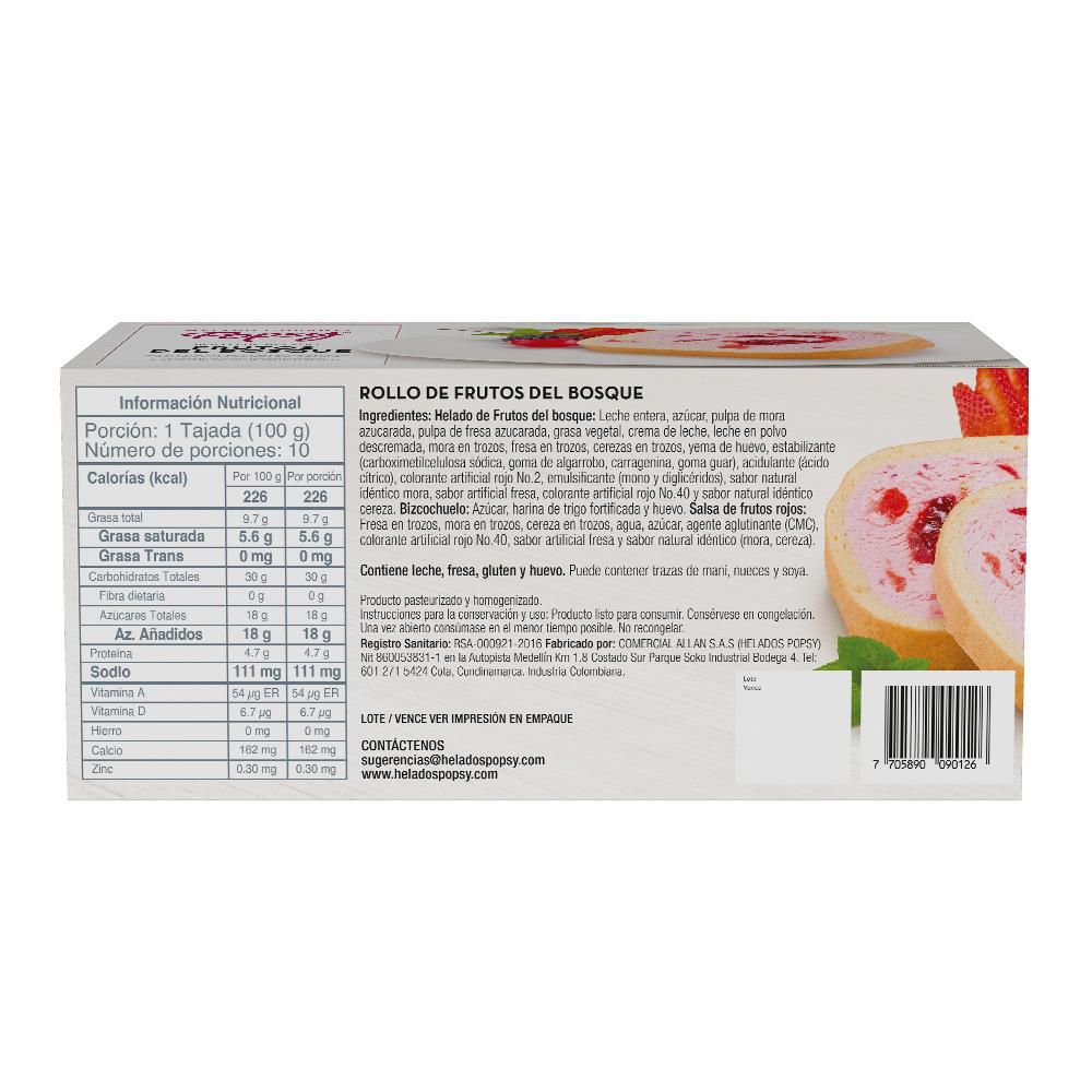 Helado con sabor POPSY  (1000  gr) img #2