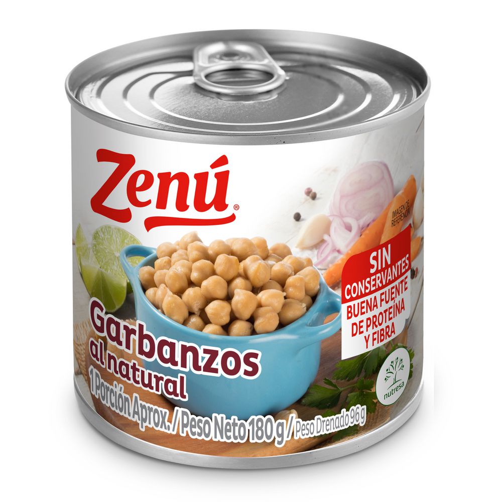 GARBANZO EN LATA  ZENU 96  gr img #2