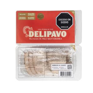 Pechuga de pavo DELIPAVO mediterránea (120 gr)