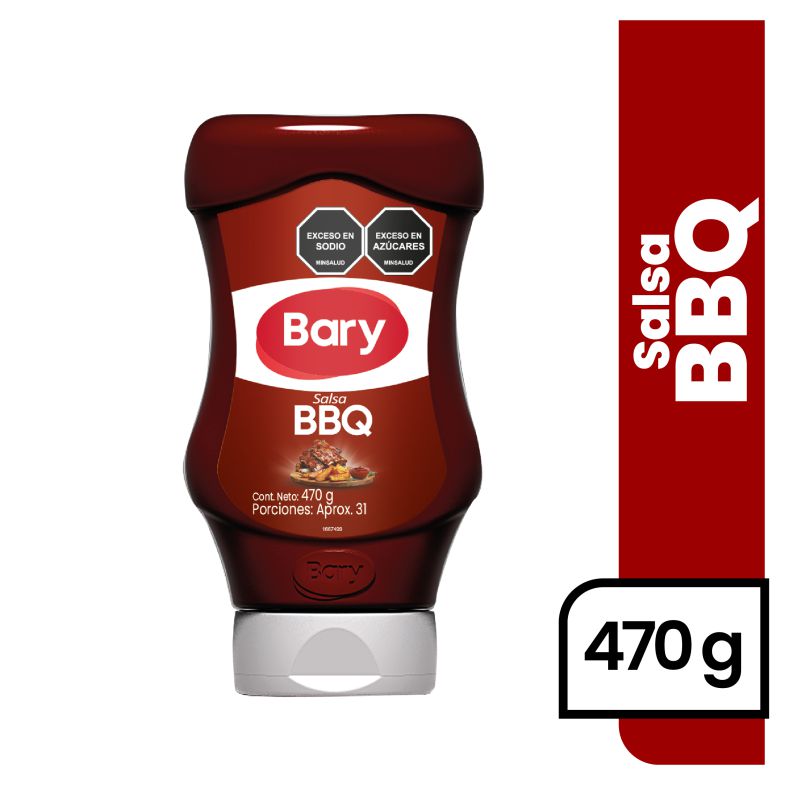 Salsa BBQ BARY botella (470  gr) img #1
