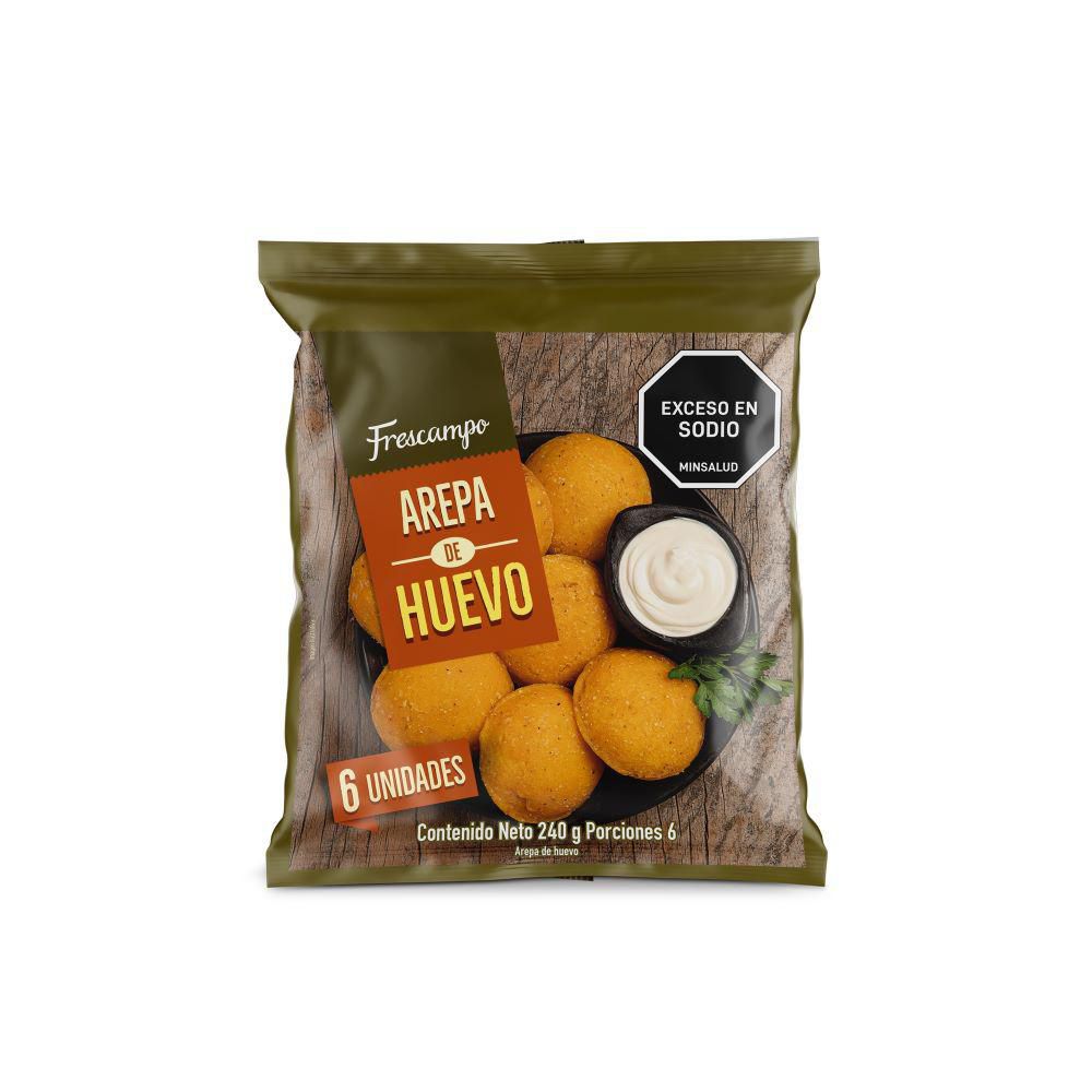 Arepa De Huevo FRESCAMPO 240  gr img #1