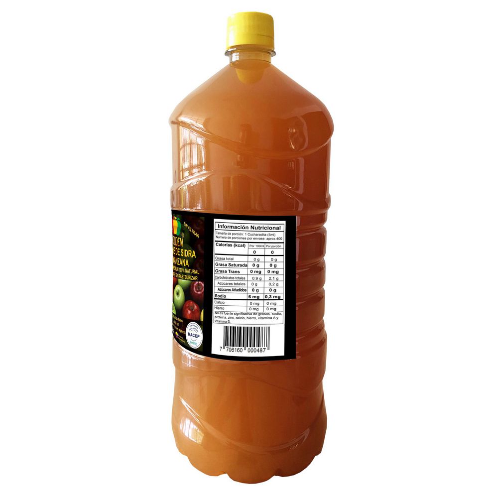 Vinagre sidra de manzana GOLDEN premium (2000  ml) img #3