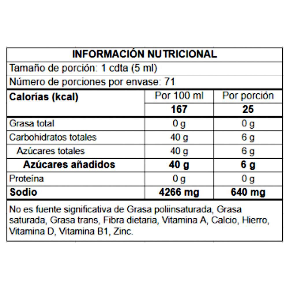 Aderezo MIZKAN ligeramente ácido (355  ml) img #3
