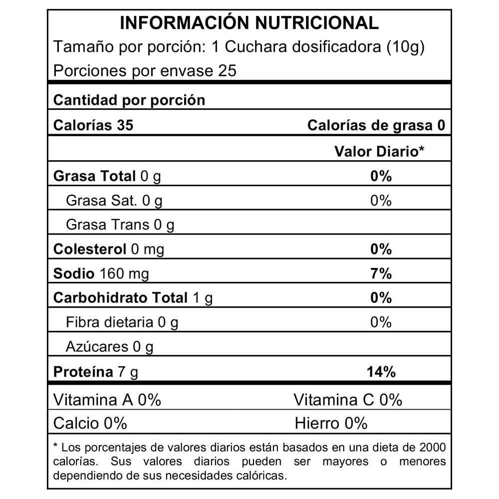 Claras de huevos PROMOCION en polvo (250  gr) img #2