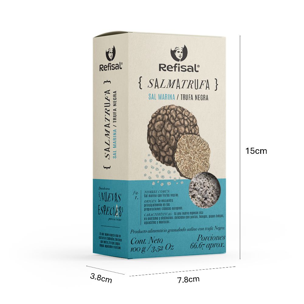 Sal REFISAL marina trufa negra (100  gr) img #2