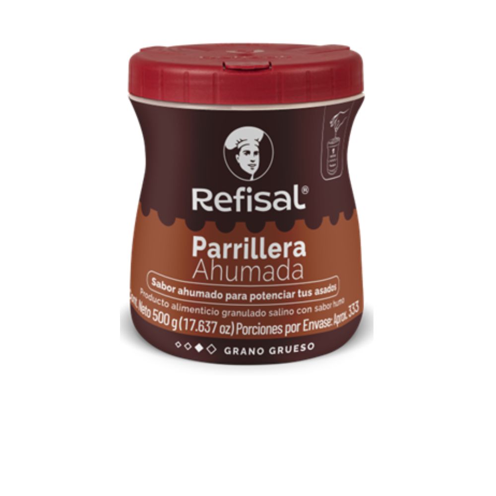 Sal REFISAL parrillera sabor ahumada (454  gr) img #1