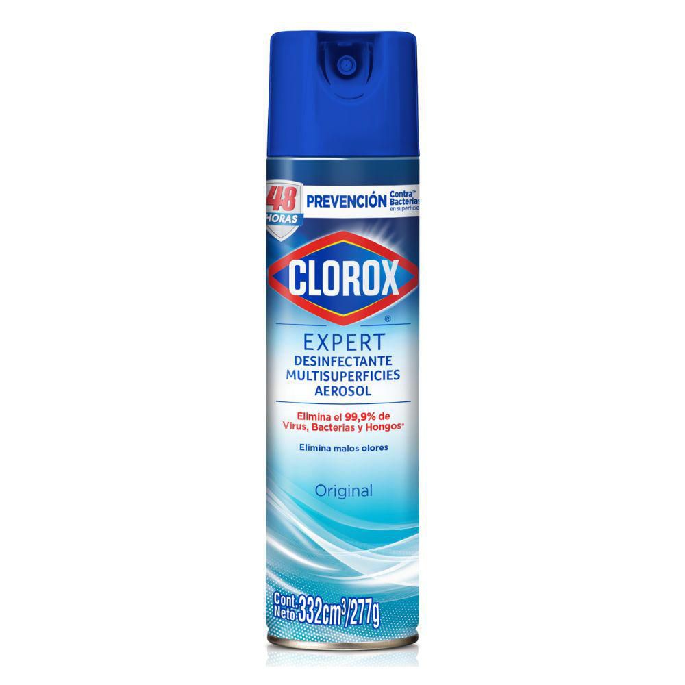 Desinfectante CLOROX en aerosol multisuperficies (332  ml) img #1