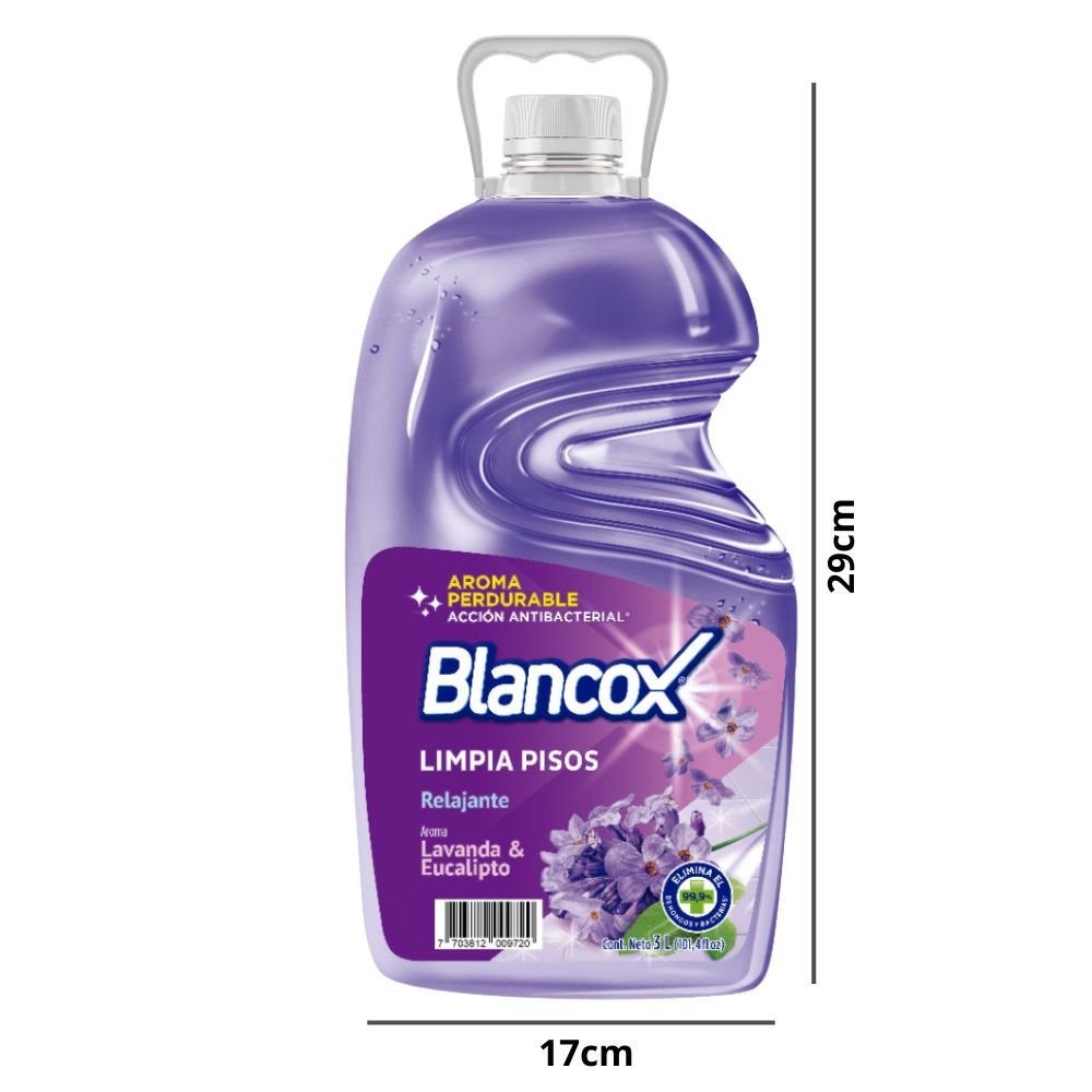 Limpiapisos BLANCOX relajante lavanda y eucalipto (3000  ml) img #2