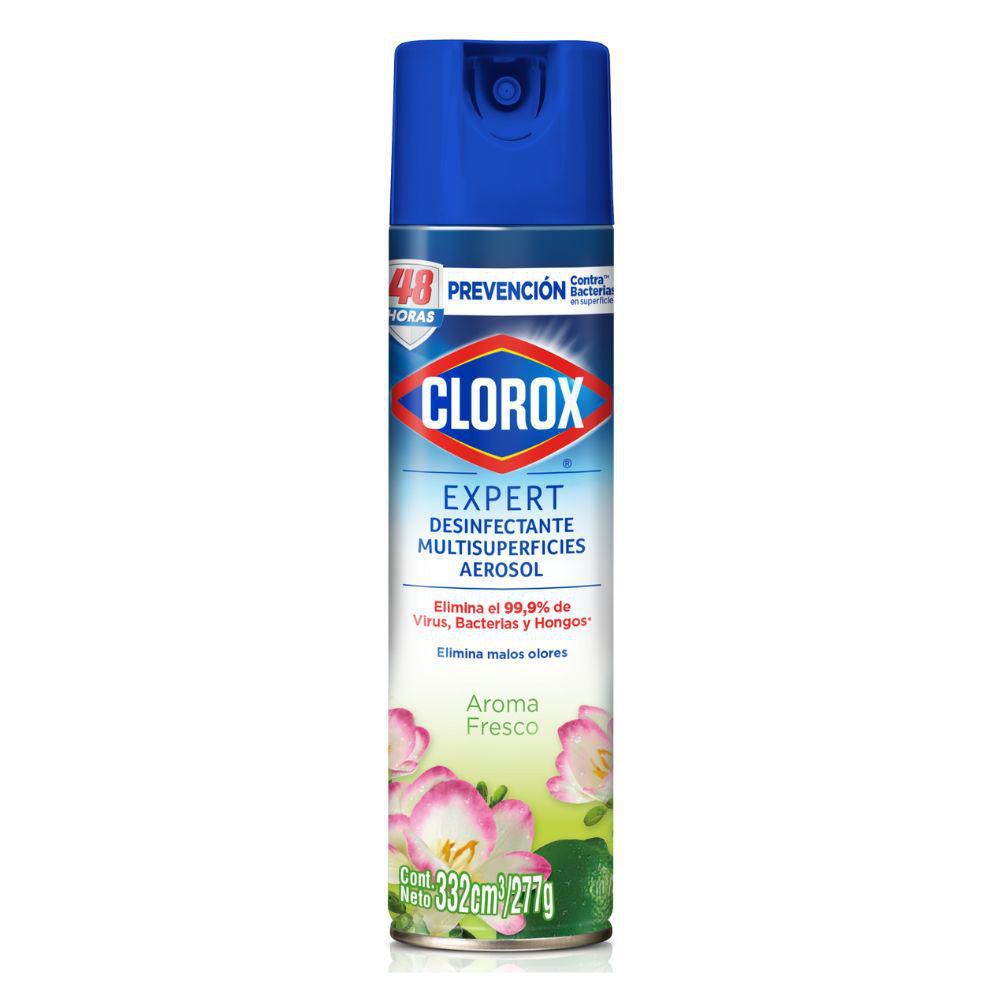 Desinfectante CLOROX en aerosol aroma fresco (332  ml) img #1