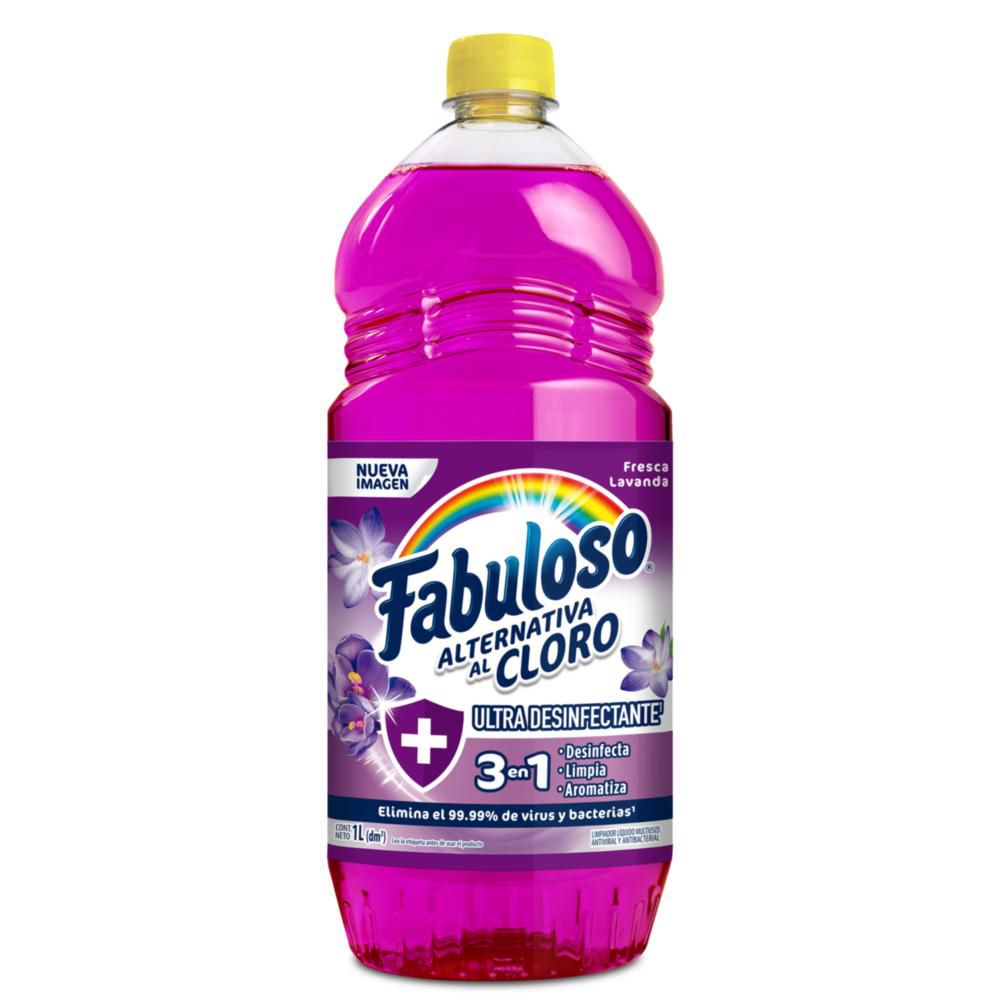 Limpiapisos FABULOSO alternativa al cloro fresca lavanda (1000  ml) img #10