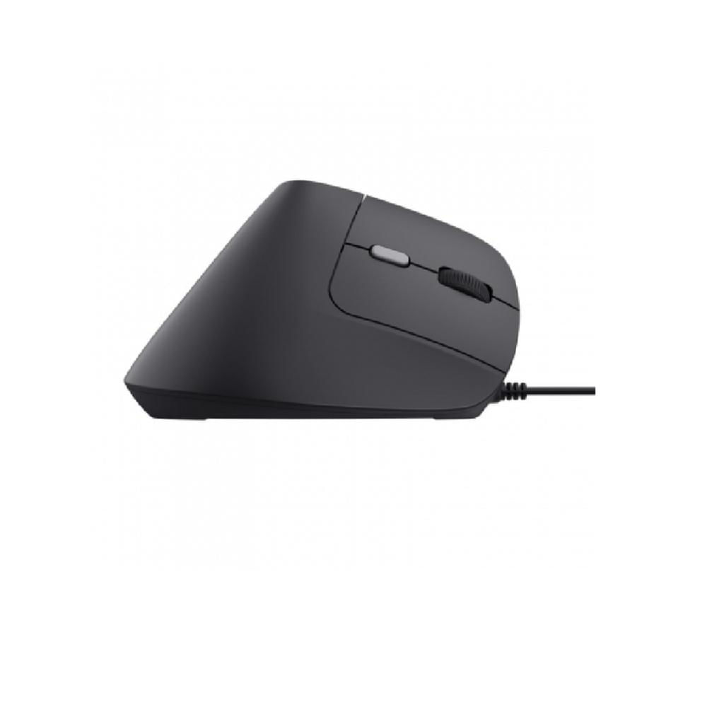 Mouse Trust Cableado Ergonómico Vertical Bayo Ii Negro img #3