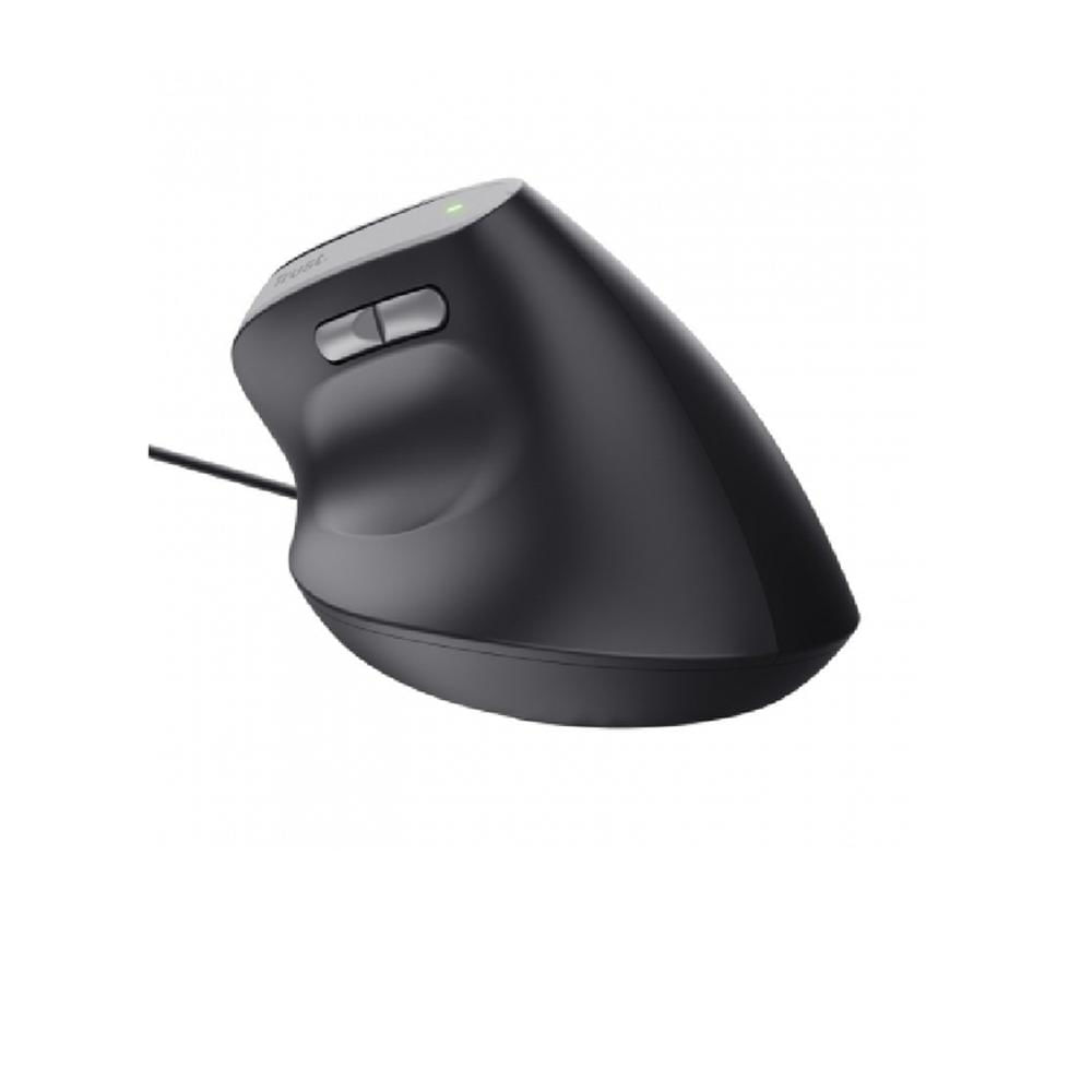 Mouse Trust Cableado Ergonómico Vertical Bayo Ii Negro img #4
