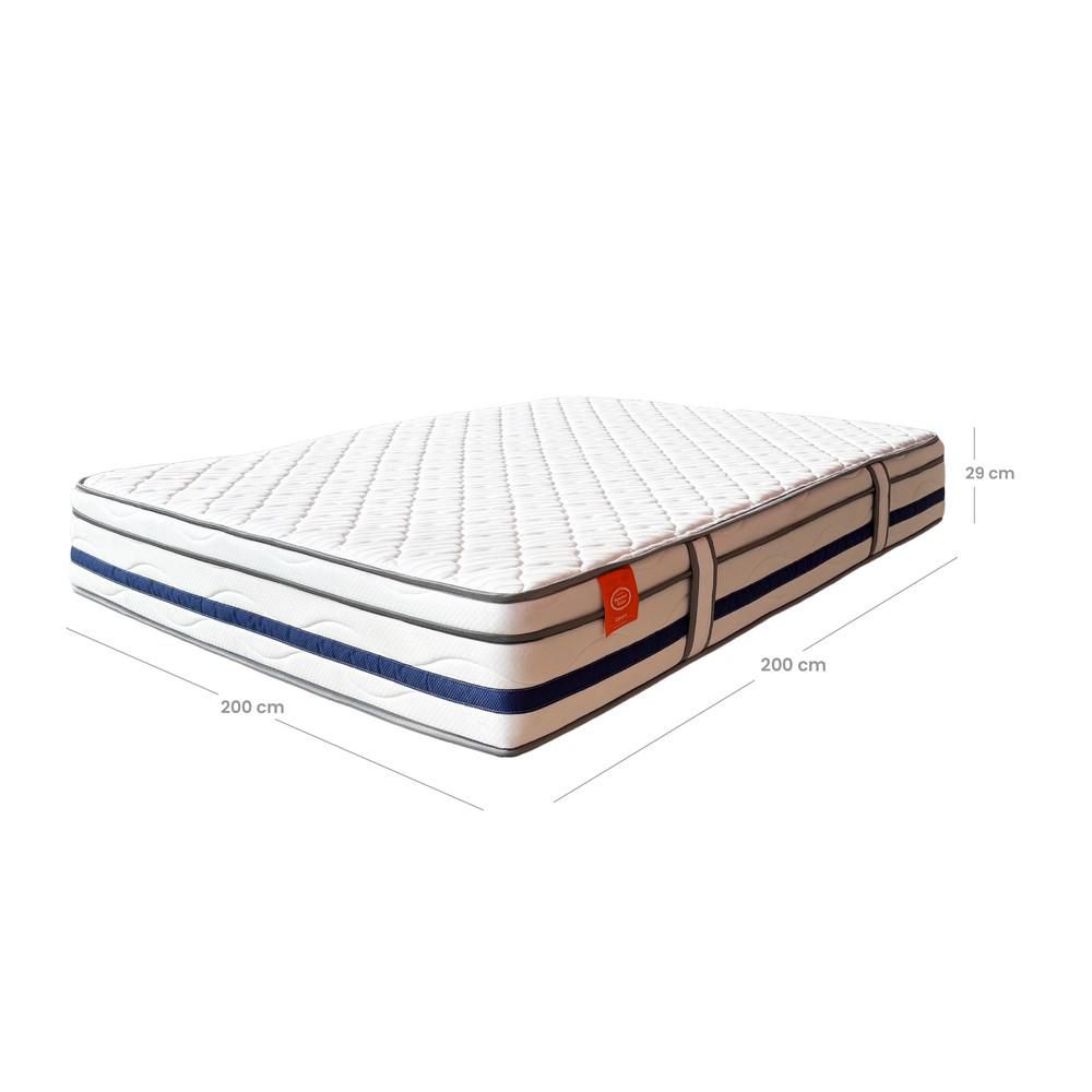Colchón  ROMANCE RELAX King (200 x 200 cm) RIVER RESORT Resortado Suave . img #4