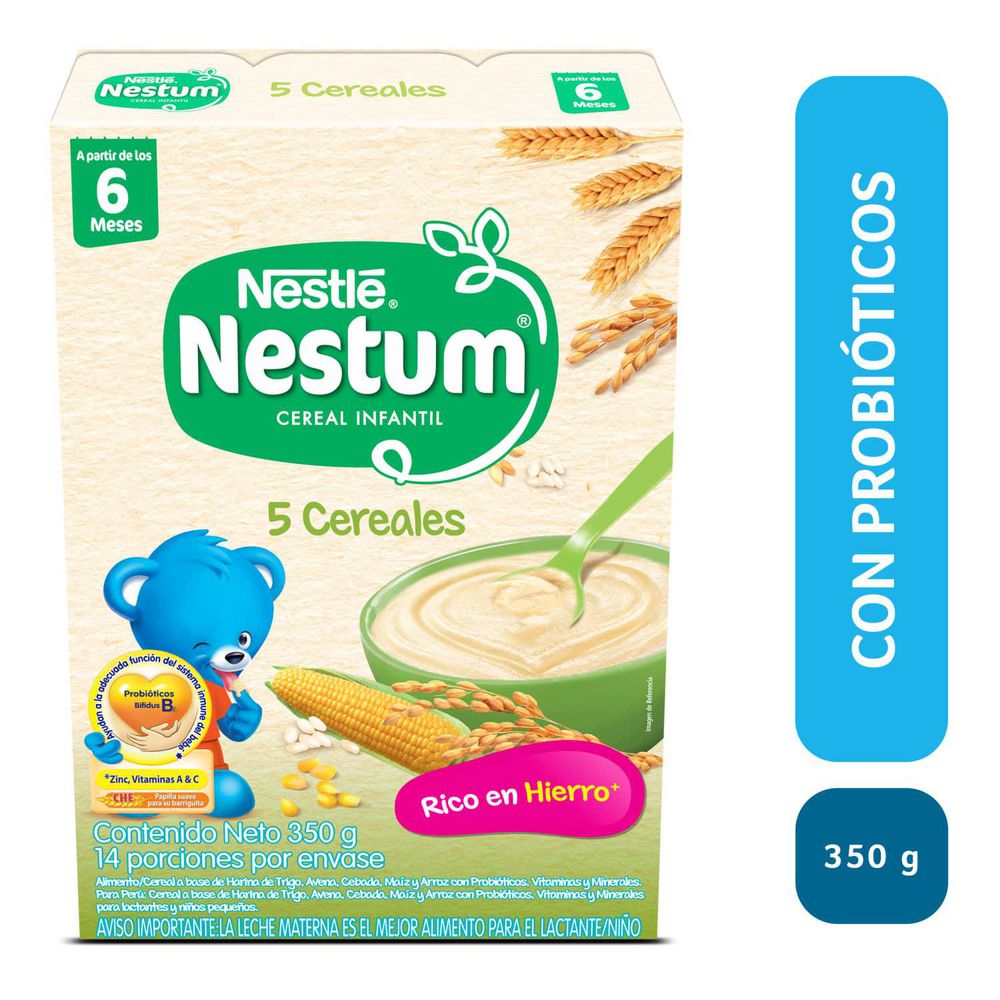 Cereal NESTUM 5 cereales (350  gr) img #1