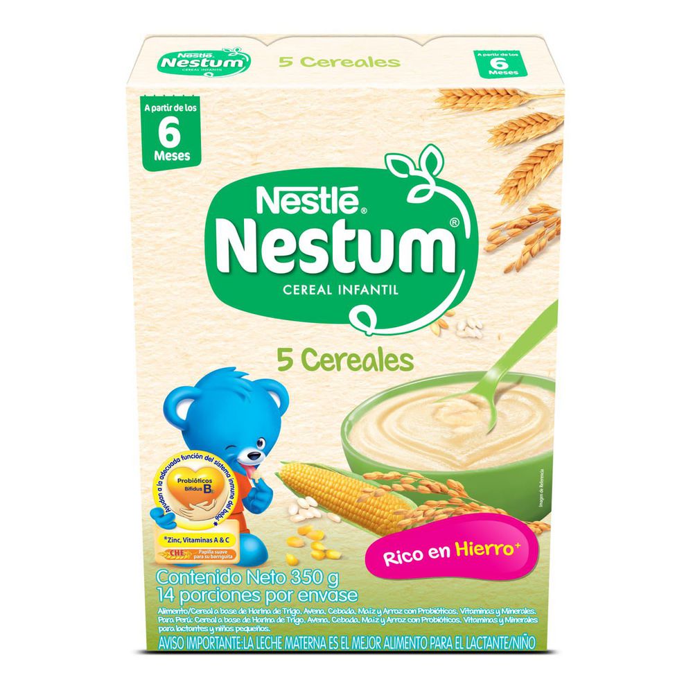 Cereal NESTUM 5 cereales (350  gr) img #2