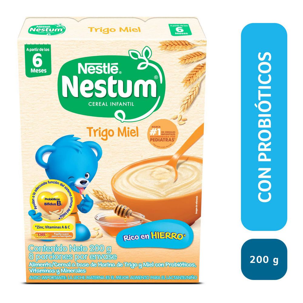 Cereal NESTUM trigo miel (200  gr) img #1