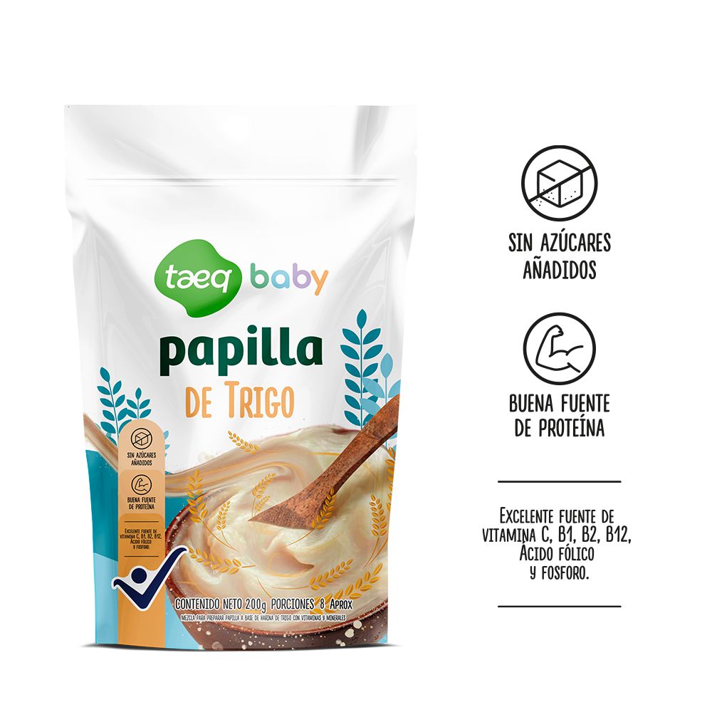 Papilla TAEQ baby de trigo (200  gr) img #1