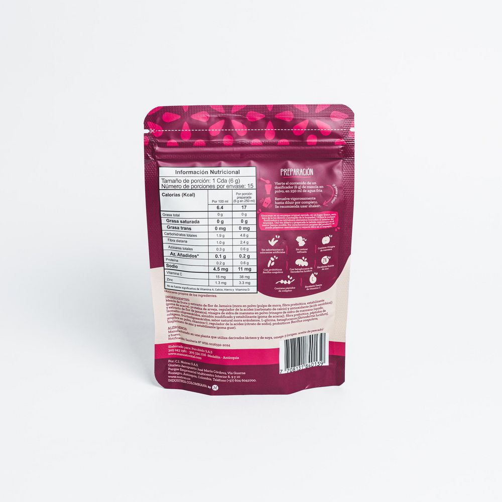 Infusión MANZATO fría frutos rojos (90  gr) img #2