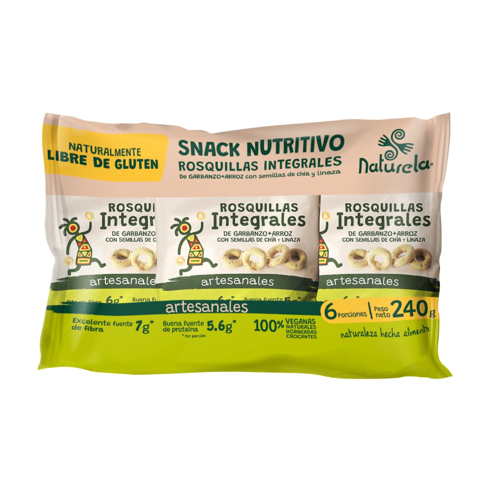 Rosquitas NATURELA de garbanzos (240  gr) img #2