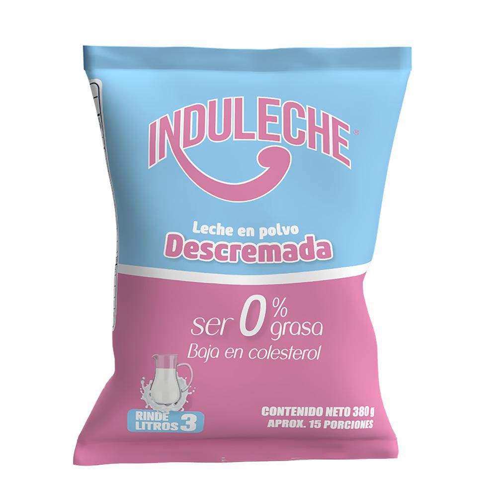Leche INDULECHE en polvo descremada (380  gr) img #1
