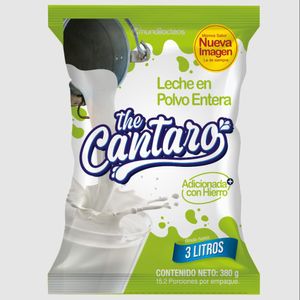 Leche THE CANTARO en polvo entera (380 gr)
