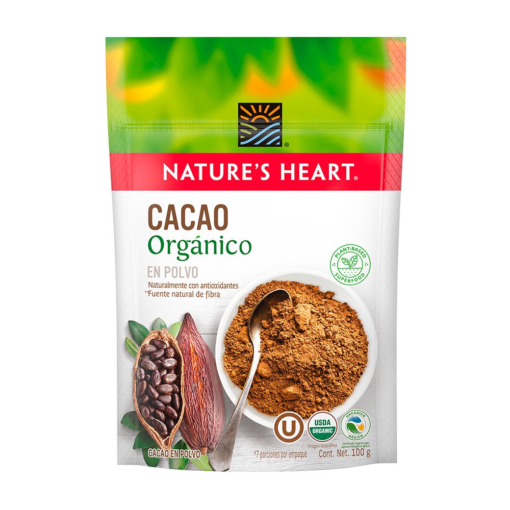 Cacao NATURES HEART orgánica (100  gr) img #1