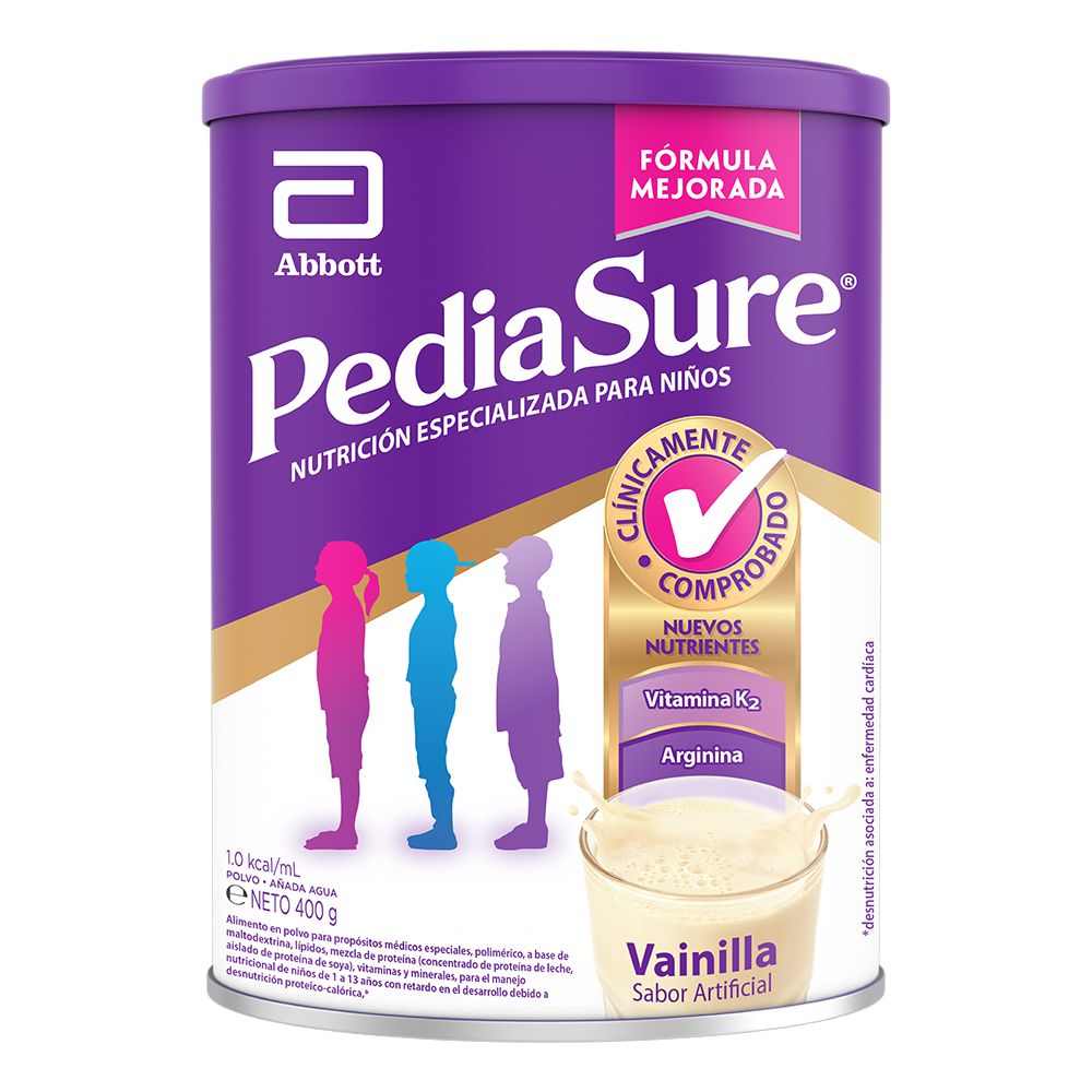 Complemento nutricional PEDIASURE para niños sabor vainilla (400  gr) img #2