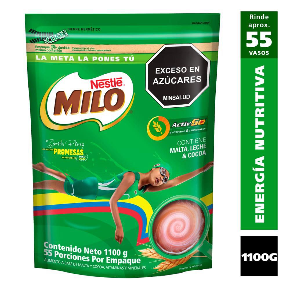 Bebida achocolatada MILO activ go energía nutritiva (1100  gr) img #1