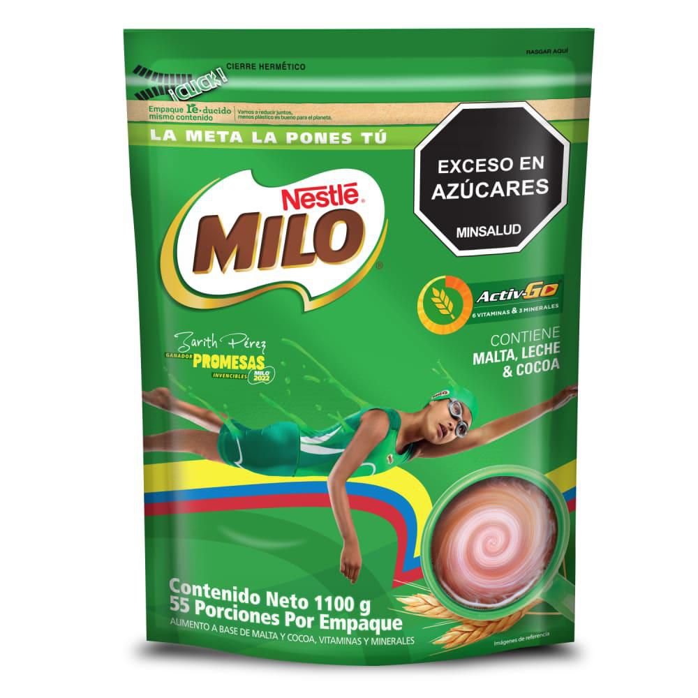 Bebida achocolatada MILO activ go energía nutritiva (1100  gr) img #2