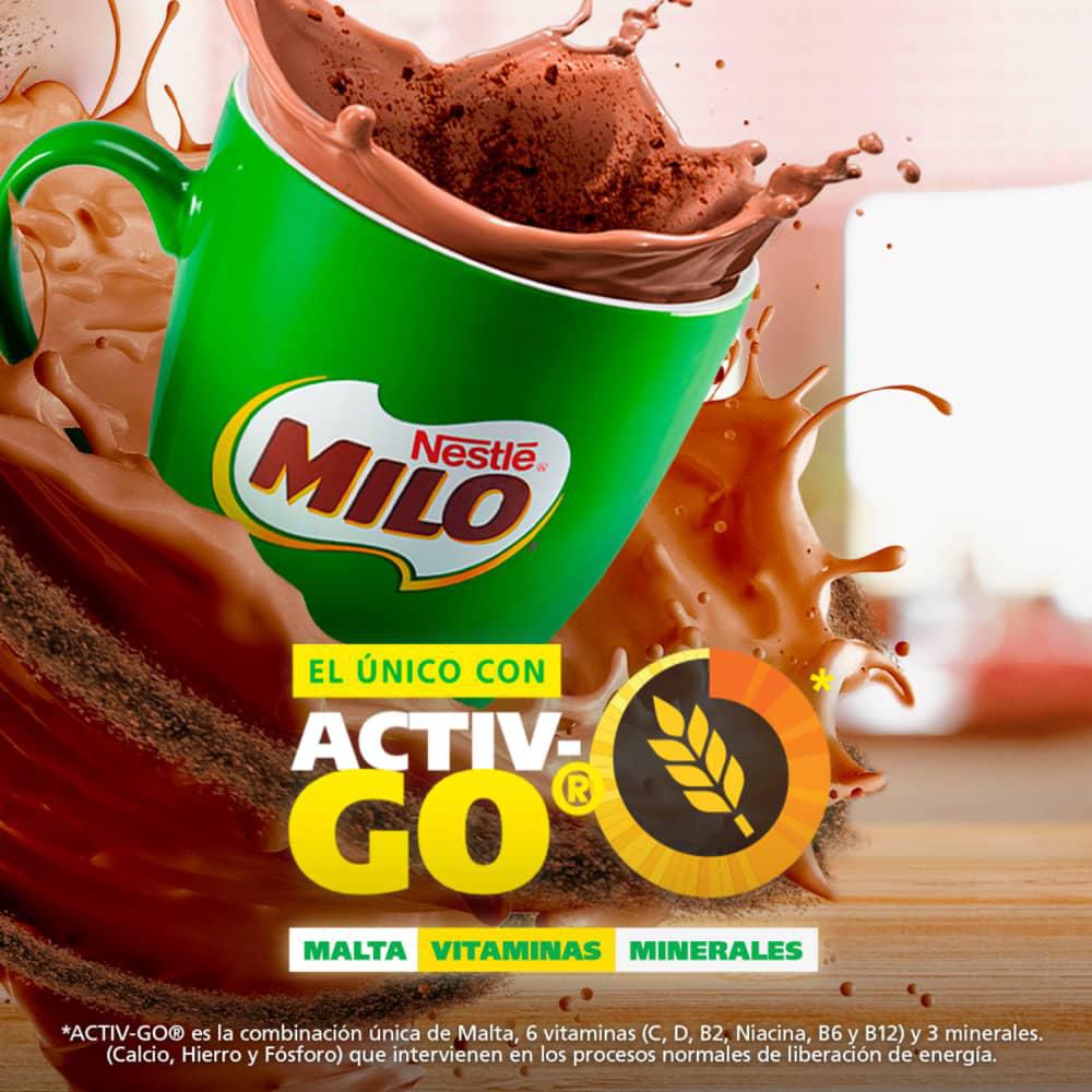 Bebida achocolatada MILO activ go energía nutritiva (1100  gr) img #7