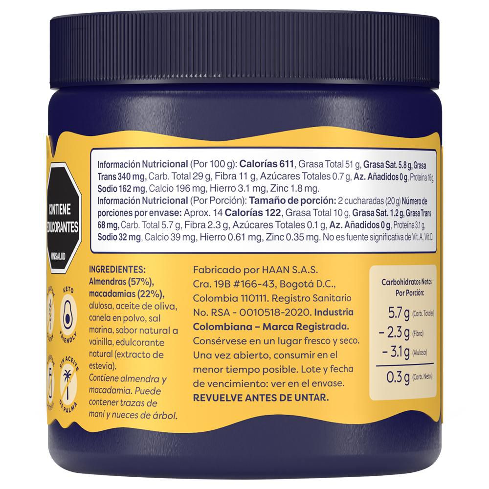 Esparcible WHY NOT de almendra y macadamias (284  gr) img #2