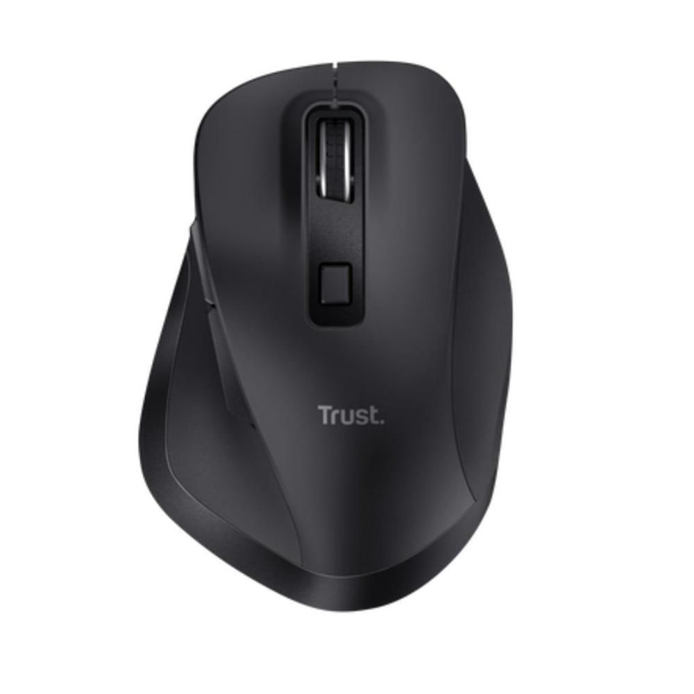 Mouse Trust Fyda Inalámbrico Bluetooth Recargable Negro img #1