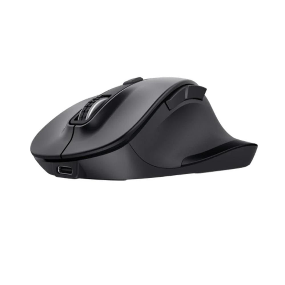 Mouse Trust Fyda Inalámbrico Bluetooth Recargable Negro img #3