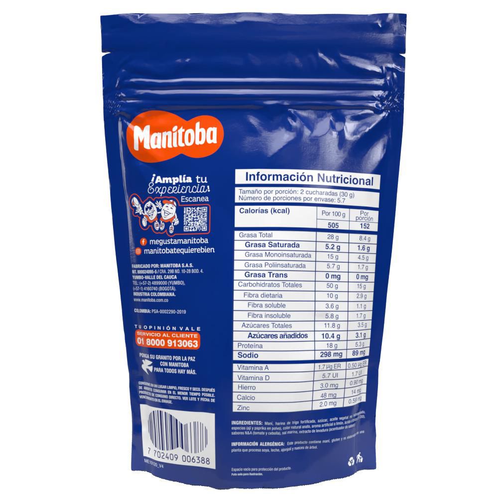 Maní MANITOBA crocante (170  gr) img #2