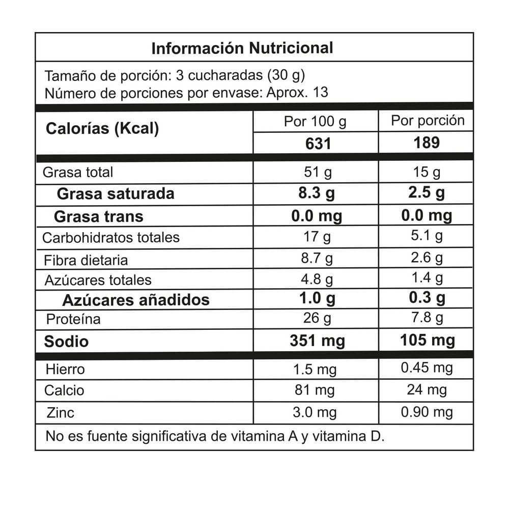 Maní LA ESPECIAL limón pimienta (400  gr) img #3