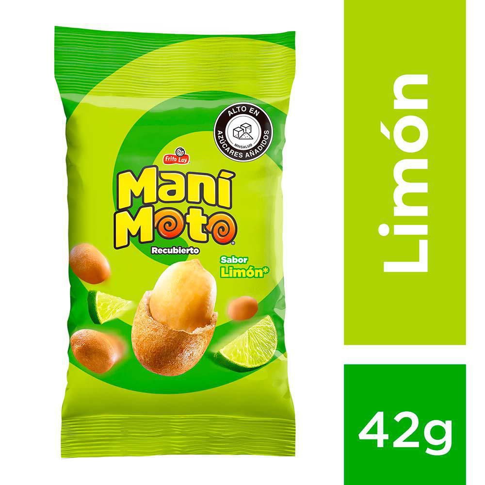 Maní MANIMOTO recubierto limón (42  gr) img #1