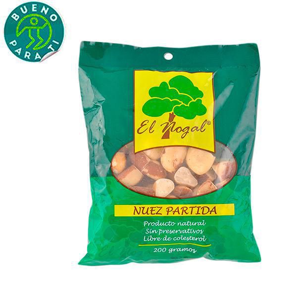 Nueces EL NOGAL partidas producto natural (200  gr) img #1