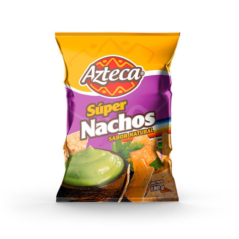 Nachos AZTECA sabor natural (180  gr) img #1