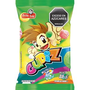 Pasabocas FRITO LAY gudiz vainilla bolitas de colores (28 gr)