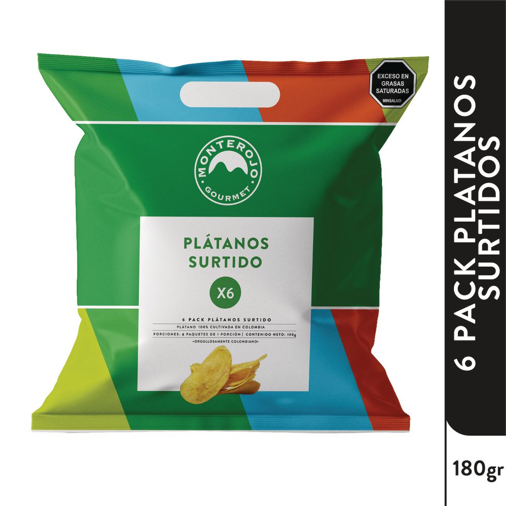 Platanitos MONTE ROJO surtidos (180  gr) img #1