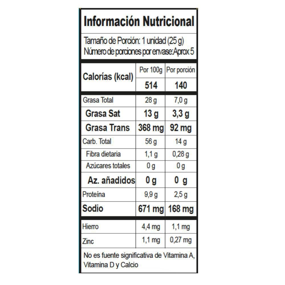 Trocipollo CHEFRITO palitos de harina de trigo fritos (130  gr) img #2