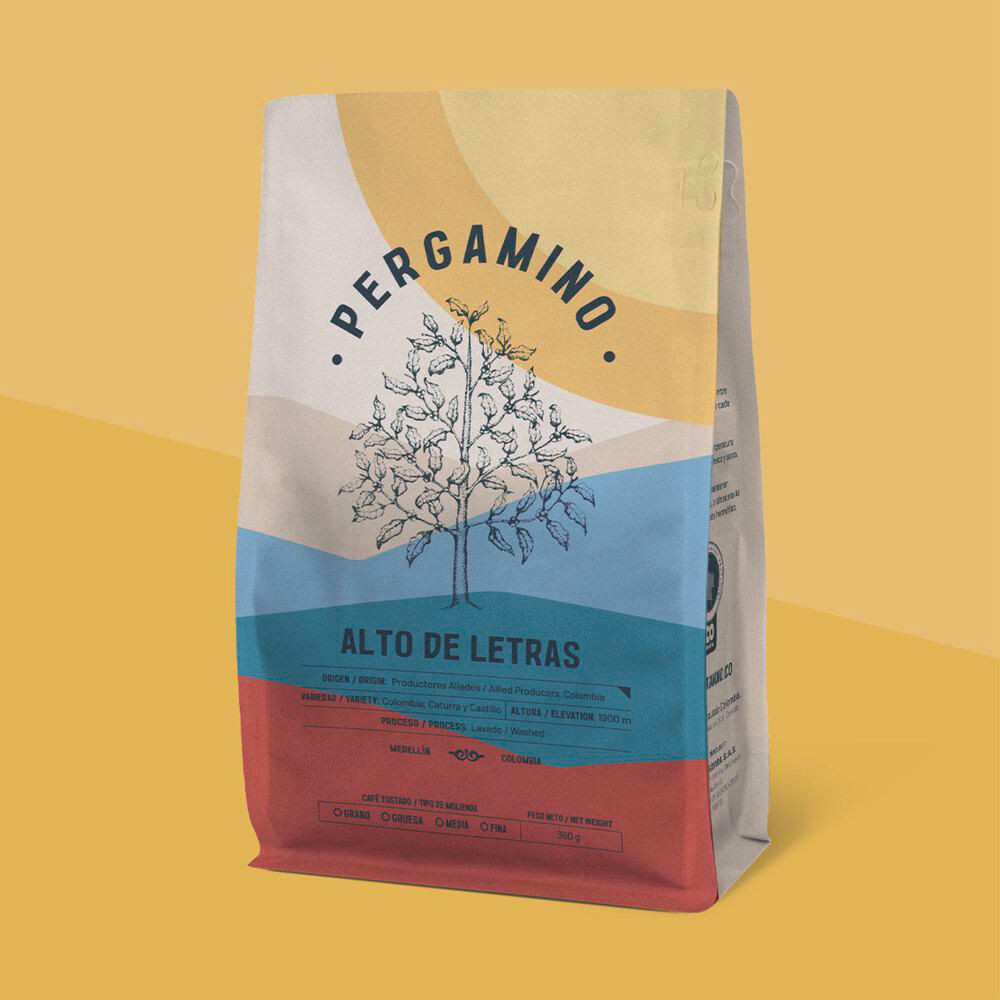 Café PERGAMINO molido Alto de Letras (360  gr) img #2