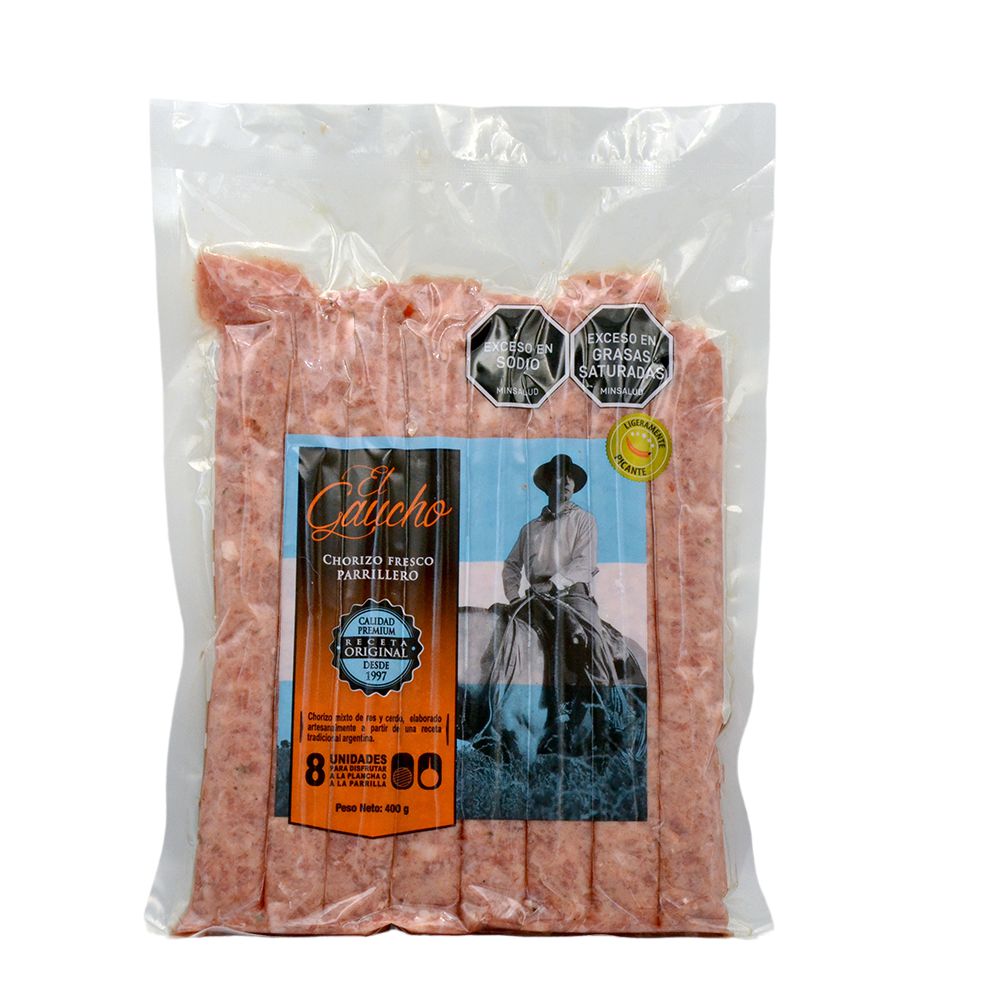 Chorizo EL GAUCHO fresco parrillero (400  gr) img #1